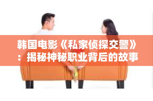 韩国电影《私家侦探交警》：揭秘神秘职业背后的故事