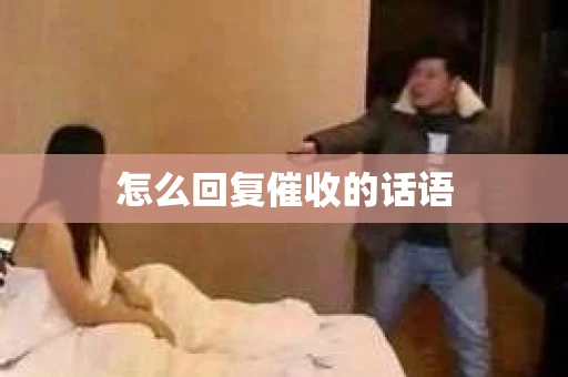 怎么回复催收的话语