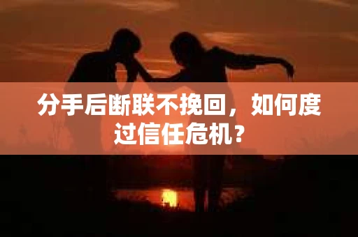 分手后断联不挽回，如何度过信任危机？