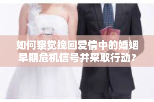 如何察觉挽回爱情中的婚姻早期危机信号并采取行动？