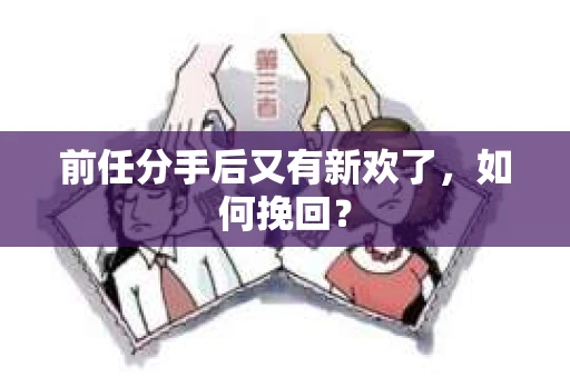 前任分手后又有新欢了，如何挽回？